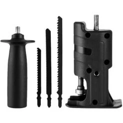 MONLY Tragbarer Säbelsägen-Adapter, Elektrische Bohrmaschine Für Holz, Metall, Elektrische Säge, Schneidwerkzeug Mit Sägeblatt