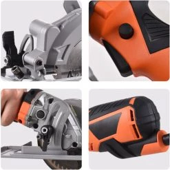 LIFCAUSAL 5,8 A Mini-Kreissäge 3500 U / Min Elektrosäge Mit 24T 40T Klingen Für Holz Kunststoff Max. Schnitttiefe 1-11/16 Zoll (90 Grad) 1-1/8 Zoll (45 Grad), Schrägschnitt, Maßstabslineal, Staub Vakuumanschluss 11 LIFCAUSAL 5,8 A Mini-Kreissäge 3500 U / Min Elektrosäge Mit 24T 40T Klingen Für Holz Kunststoff Max. Schnitttiefe 1-11/16 Zoll (90 Grad) 1-1/8 Zoll (45 Grad), Schrägschnitt, Maßstabslineal, Staub Vakuumanschluss -Elektrosägen Verkäufe 2022 68340050 5