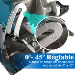 ONEVAN 1000W Elektrische Kreissäge 10800RPM 125mm Cordless Elektrischen Kreis Holz Cutter Einstellbare Sah Maschine Für Makita 18V Batterie -Elektrosägen Verkäufe 2022 68674461 3