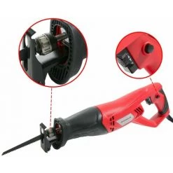 AREBOS Säbelsäge Reciprosäge Universalsäge Tigersäge Fuchsschwanz Säge 750 W - Rot -Elektrosägen Verkäufe 2022 6870987 3