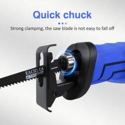 DAY PLUS Elektro Säbelsäge Tigersäge Elektrischer Fuchsschwanz Reciprosäge + 5 Sägeblätte -Elektrosägen Verkäufe 2022 68969847 5