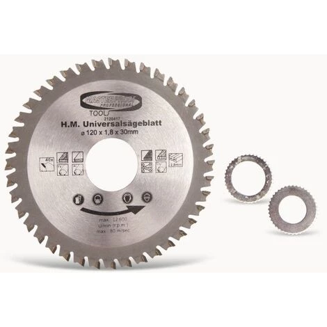 MASTERPROOF Universal-Sägeblatt, 300 Mm, 60 Zähne 3 MASTERPROOF Universal-Sägeblatt, 300 Mm, 60 Zähne